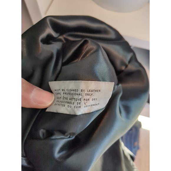 Marc‎ New York Men's Black Button Down Leather Jacket Size Medium - Picture 10 of 10